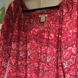 Lucky Brand Scoop-neck Blouse
